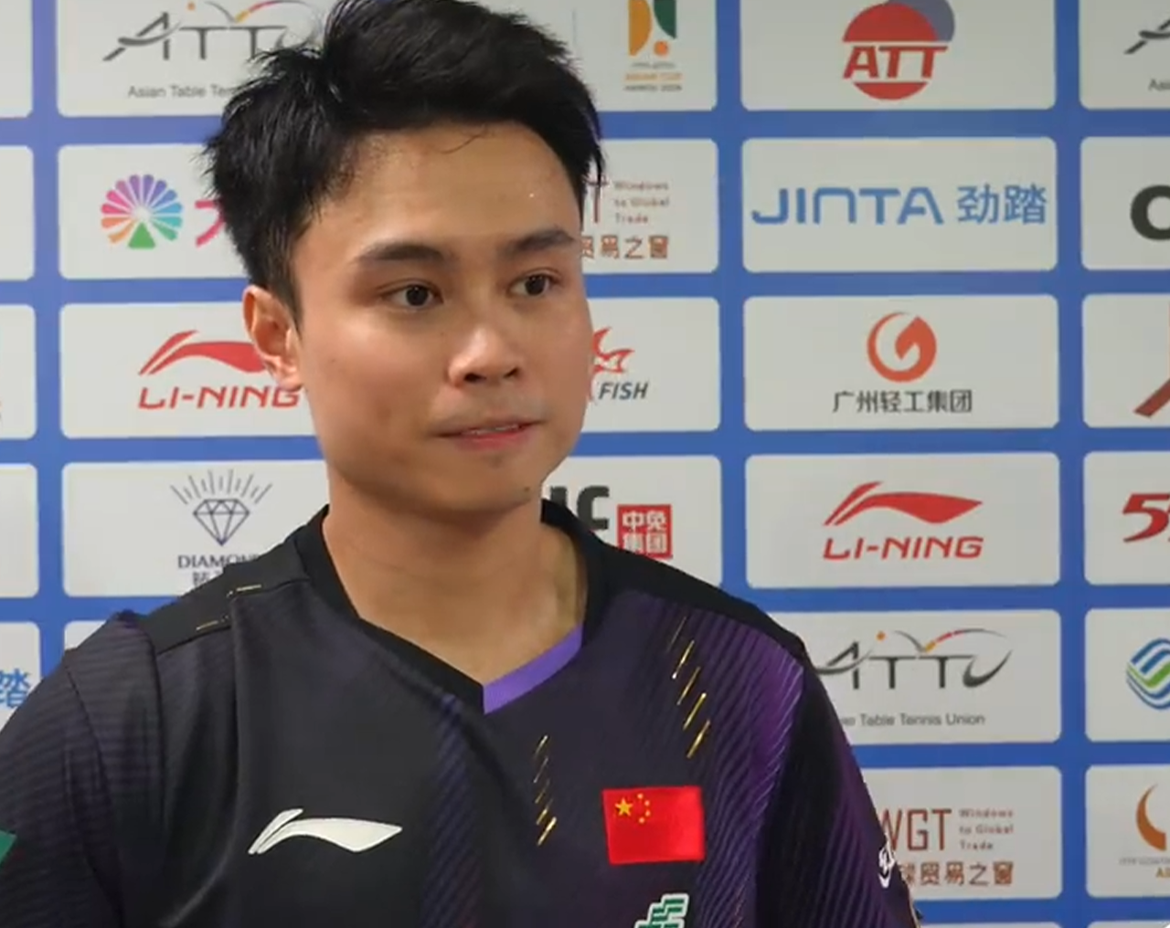 华体会体育-周启豪3-0田中佑汰采访！强调赛前准备与心态稳定，力争小组第1！